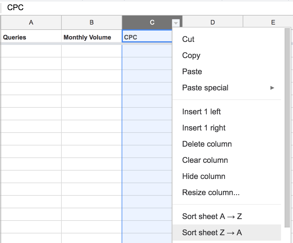 top paying keywords adsense