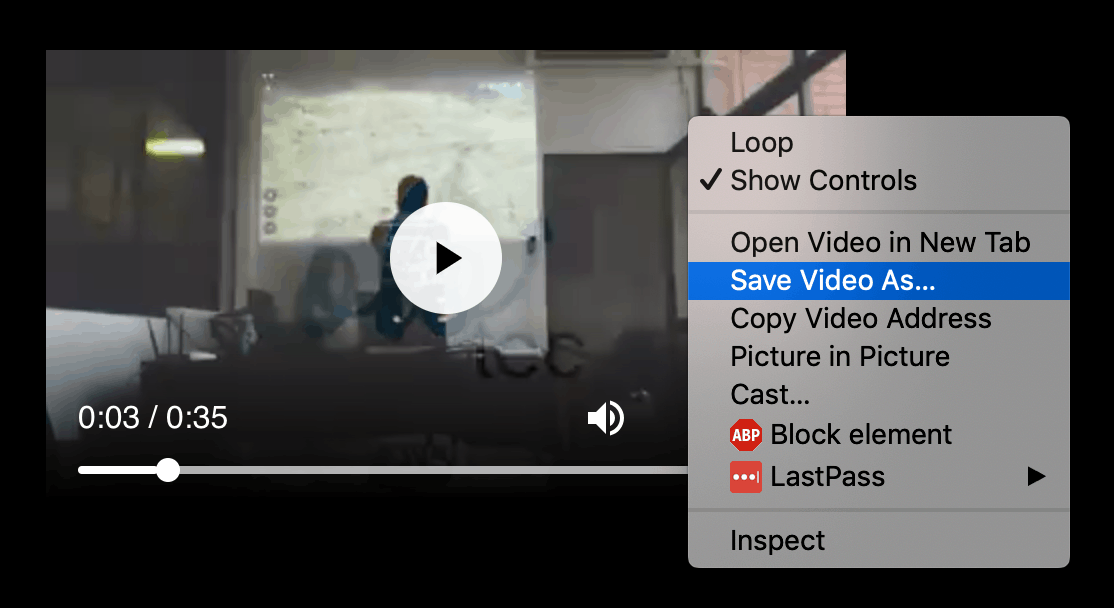 save videos from Facebook