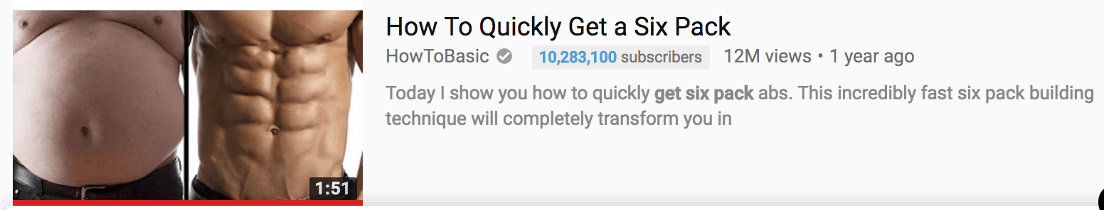 Youtube title description